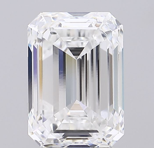 Diamante Cultivado en Laboratorio con Certificación IGI, Corte Esmeralda de 4.23 CT, Color D, Claridad IF, CVD 674529465, ROYAL GEMS para Joyería - Product Image 1