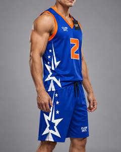 Conjunto de Uniforme de Baloncesto para Hombre Adulto Claw Intl, Blanco con Estampado de Llamas Rojas, Impresión en Serigrafía 25, Algodón Transpirable sin Costuras - Product Image 5