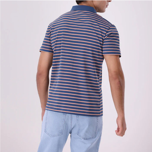 Polos de Hombre con Logotipo Bordado Personalizado de Alta Calidad, Precio de Fábrica, Polos de Golf Lisos de Poliéster y Algodón para Hombre - Product Image 2