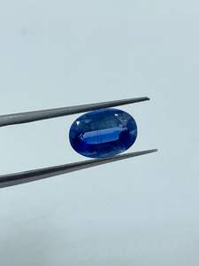 Piedra Preciosa de Cianita Natural, Corte Ovalado Azul Oscuro, 7.30x10.40mm, 2.87 Quilates, Piedra de la Mejor Calidad para Joyería - Product Image 4