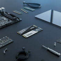 قرص صلب داخلي DSIKOR M.2 SATA3 SSD مقاس 2.5 بوصة بسعة 128 جيجابايت إلى 4 تيرابايت مع ضمان لمدة 3 سنوات وسرعة قراءة/كتابة 501-600 ميجابايت/ثانية وهيكل من سبائك الألومنيوم