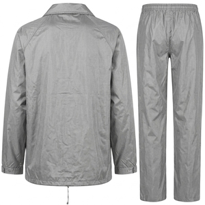 Traje Impermeable Rojo para Lluvia, Chaqueta con Capucha y Pantalones Impermeables, Ropa Casual para Exteriores Resistente a la Intemperie - Product Image 2