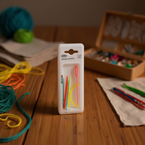 Agujas de Plástico Ilan, 8 Piezas, Coloridas, Herramientas para Coser, Tejer y Manualidades - Product Image 2
