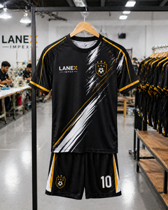 ชุดยูนิฟอร์มทีมฟุตบอลสำหรับเยาวชนและผู้ใหญ่ เสื้อเจอร์ซีย์และกางเกงขาสั้นแห้งเร็ว ระบายอากาศได้ดี เหมาะสำหรับการฝึกซ้อม การแข่งขัน และสโมสร - Product Image 6