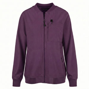 Chaqueta de Enfermera con Logotipo Personalizado, Chaqueta Médica con Cierre, Estilo Bomber, Uniforme Médico, Chaqueta Cálida Tipo Cardigan - Product Image 6