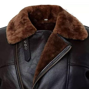 <b>SMART</b> SHINE ENTERPRISES <b>Men</b> High Quality Leather <b>Jacket</b> Soft Full Zip Casual Comfortable Durable Fashion Regular Fit Winter - Product Image 4