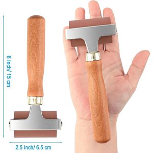 Rodillo de Goma Suave para Cinta Antideslizante, Tinta de Impresión y Herramientas de Estampado, Brayer para Manualidades en Cuero - Product Image 5