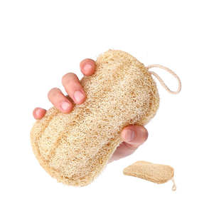 Wholesale Unbleached Natural Loofah <b>Kitchen</b> <b>Sponge</b> Organic Dish Scrubber Biodegradable Eco Friendly Wash Pad Custom OEM - Product Image 1