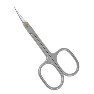 Ciseaux à cuticules professionnels en acier inoxydable incurvés avec design de précision pour droitiers, pour manucure et pédicure - Product Image 1