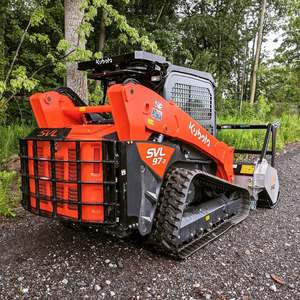 Nouveau chargeur Kubota SVL97-2 avec broyeur forestier, pompe hydraulique PWG, commande PLC, moteur haute efficacité, boîte de vitesses - Product Image 3