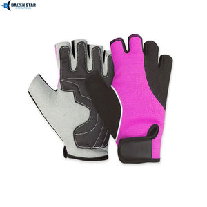 Gants de cyclisme d'été personnalisés OEM d'usine, respirants, avec poignées antidérapantes en gel, demi-doigts, légers pour VTT et vélo de route - Product Image 2