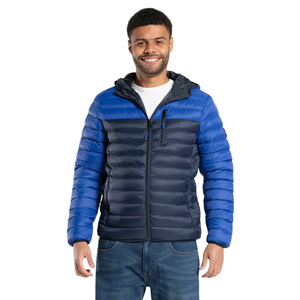 เสื้อแจ็คเก็ตพัฟเฟอร์น้ำหนักเบาสำหรับผู้ชาย ลดราคาพิเศษ สกรีนโลโก้ได้ กันน้ำ บุผ้านวม ใส่ได้ในฤดูหนาว พับเก็บได้ แฟชั่นเสื้อแจ็คเก็ตอุ่นๆ สำหรับฤดูหนาว - Product Image 1