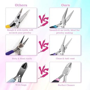 Kit de stylos rotatifs de précision en acier inoxydable pour tatouage, lot de 3, outils durables pour la fabrication de bijoux avec logo personnalisé pour anneaux de jonction et artisanat DIY - Product Image 2