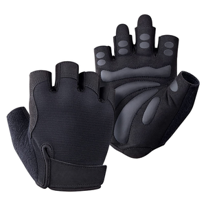 Unisex Gym Gloves Heavyweight Leather Sports Exercise Weight Lifting Gloves For Body Building Training Fitness Training - Product Image 1
