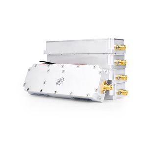 โมดูลป้องกันโดรน OEM แบบกำหนดเอง กำลังขยาย 50W 6800-7000MHz เทคโนโลยีรบกวนสัญญาณที่ได้รับการปรับปรุงสำหรับการตรวจสอบพื้นที่อากาศของเรือนจำ - Product Image 3