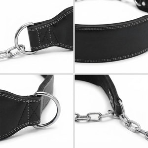 Cinturón Unisex de Cuero Genuino de Alta Densidad con Sistema de Eslabones de Cadena de Acero de Precisión Diseñado para Mejorar la Estabilidad a Bajo Precio - Product Image 3
