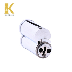 Cerradura de Cilindro con Múltiples Opciones de Ranura para Llave, Latón Cromado Satinado, 7 Pines, Ranura Tipo J SFIC para Seguridad en Edificios Comerciales - Product Image 3