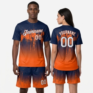 เสื้อฟุตบอลผู้ชายขายดีที่สุด เสื้อฟุตบอลผู้ชายสีตามสั่ง เสื้อฟุตบอลผลิตจากวัสดุคุณภาพดีที่สุด ชุดกีฬาฤดูร้อน - Product Image 2