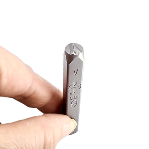 Jeu de tampons à lettres en acier CRV allemand, 27 pièces/ensemble, dureté HRC 58-62 degrés, YOUNG CYCLE GL-6.0mm A-Z - Product Image 4