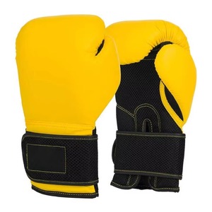 Guantes de Boxeo Personalizados a Precio de Fábrica, con Acolchado de Espuma de Cuero, Correa de Muñeca con Cordones, para Entrenamiento y Sparring, Unisex, OEM, ODM, Venta al Por Mayor - Product Image 4