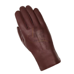Gants en cuir durables de qualité supérieure avec doublure en laine, écologiques, pour l'hiver et les activités de plein air, dotés de la fonction tactile et de détection des aiguilles - Product Image 3