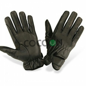 Gants d'équitation de luxe pour hommes en cuir véritable, sur mesure, très demandés, perforés et respirants pour l'extérieur - Product Image 6