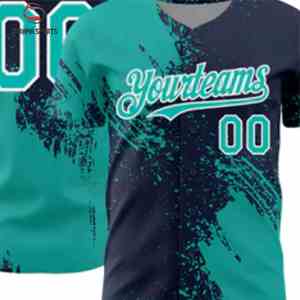 Camiseta de Béisbol Personalizada por Sublimación para Hombre, Camisetas con Rayas, Camiseta de Béisbol con Rayas Finas, Servicio OEM ODM, Camisetas de Béisbol - Product Image 3