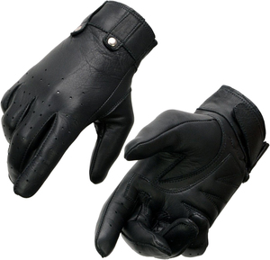 Samroz Sports Women's Black Lightweight Leather <b>Gloves</b> - Product Image 3