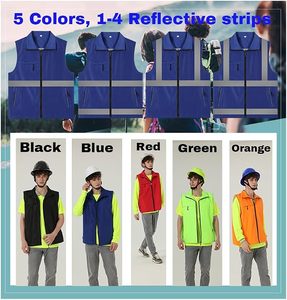 Gilet léger zippé avec poches pour les sports et activités de plein air, coupe-vent sans manches avec logo personnalisé - Product Image 4