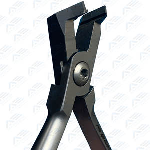 Pince coupe-fil manuelle en acier inoxydable à extrémité distale de sécurité Instrument orthodontique dentaire Pointe TC Instruments chirurgicaux dentaires - Product Image 4