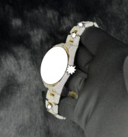 Montre de luxe sport hip-hop de qualité supérieure, analogique, en moissanite, mouvement mécanique, verre saphir, entièrement sertie de pierres VVS, acier inoxydable