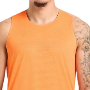Débardeur d'été pour hommes, gilet de sport sans manches, léger et respirant, en coton, chemise de sport décontractée, vêtements d'entraînement et de course - Product Image 3