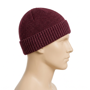 Bonnet en tricot côtelé épais pour la vente en gros aux détaillants de mode, couvre-chefs tricotés sur mesure et fourniture en vrac de marques pour les acheteurs en gros - Product Image 2
