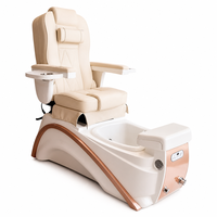 Fauteuil de pédicure électrique, spa pour les pieds, fauteuil inclinable de massage, bain de pieds pour salon de manucure, mobilier de salon de beauté