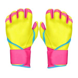 Gants de frappe de baseball et de softball pour hommes adultes, professionnels, légers, durables, en spandex et polyester, options personnalisables, ajustement premium - Product Image 1