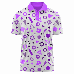 Sublimación Personalizada para Camisetas de Hombre, Poliéster/Algodón, Tejido de Punto, Manga Corta, Golf, Logotipo por Transferencia de Calor, Secado Rápido, Alta Calidad, OEM - Product Image 5