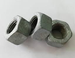 Écrou à tête hexagonale HDG (DIN 934) galvanisé à chaud - Product Image 2