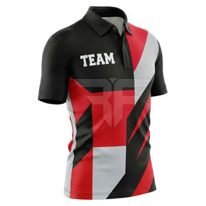 Camiseta de Golf Personalizada de Estilo Nuevo para Hombre, Corte Ajustado, Cuello Tipo Blade, Camiseta de Manga Corta de Algodón para Hombre, Camisetas Polo de Talla Grande - Product Image 1