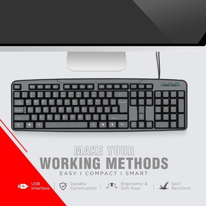 Corona-G Mechanical Wired LED Keyboard with 8 Million Clicks Ultra Thin TPU Material New for Desktop Use - Product Image 3