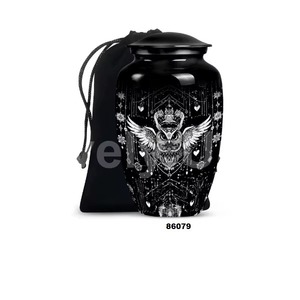 Urne funéraire pour cendres de crémation « Ne me quitte pas », conteneur commémoratif floral, souvenir élégant et durable de qualité supérieure pour la commémoration - Product Image 4