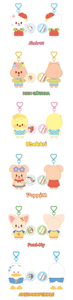 Peluche Stray Kids 10CM PLUSH MINI PICKET Ver. SKZOO X SANRIO CHARACTERS Musique pop coréenne Matériel papier et plastique Enfants - Product Image 4