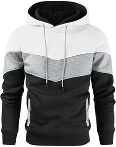 Haute qualité 100% coton hommes pull à capuche motif d'impression à la mode Triple flèche conception solide OEM col à capuche teint uni pour - Product Image 2