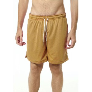 Shorts pour hommes en mélange de coton léger, décontractés, pour l'été, coupe confortable et décontractée, taille élastique, pour tous les jours - Product Image 1