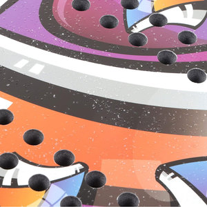 Raquette de padel personnalisée en fibre de carbone avec logo et design sur mesure, raquettes de tennis - Product Image 5