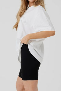 Ensemble T-shirts et shorts décontractés d'été pour hommes, col rond, 100 % coton, avec logo brodé - Vente en gros - Product Image 4