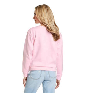 Sudadera de Moda para Mujer, Cuello Redondo, Manga Larga, con Logotipo Personalizado en la Parte Delantera y Trasera, Disponible al por Mayor - Product Image 2