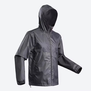 Chaqueta Impermeable OEM ODM para Hombre, Cortavientos Transpirable y Ligero para Senderismo, con Logotipo Personalizado, Suministro de Fábrica - Product Image 3