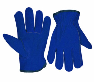 Gants de travail en cuir jaune durables, gants de chauffeur robustes, anti-coupure et résistants à l'usure, sécurité pour la construction - Product Image 6