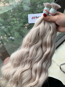 Extensions de cheveux Remy de haute qualité, 100% vierges, cuticules alignées, ondulations naturelles soyeuses et droites, prix de gros imbattable - Product Image 3
