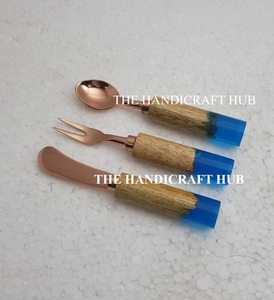 Famous Design <b>Cheese</b> <b>Set</b> Kitchen Utensil Cutlery <b>Set</b> Stainless Steel <b>Cheese</b> <b>Set</b> Wood Resin Handle At Factory Wholesale Price - Product Image 4